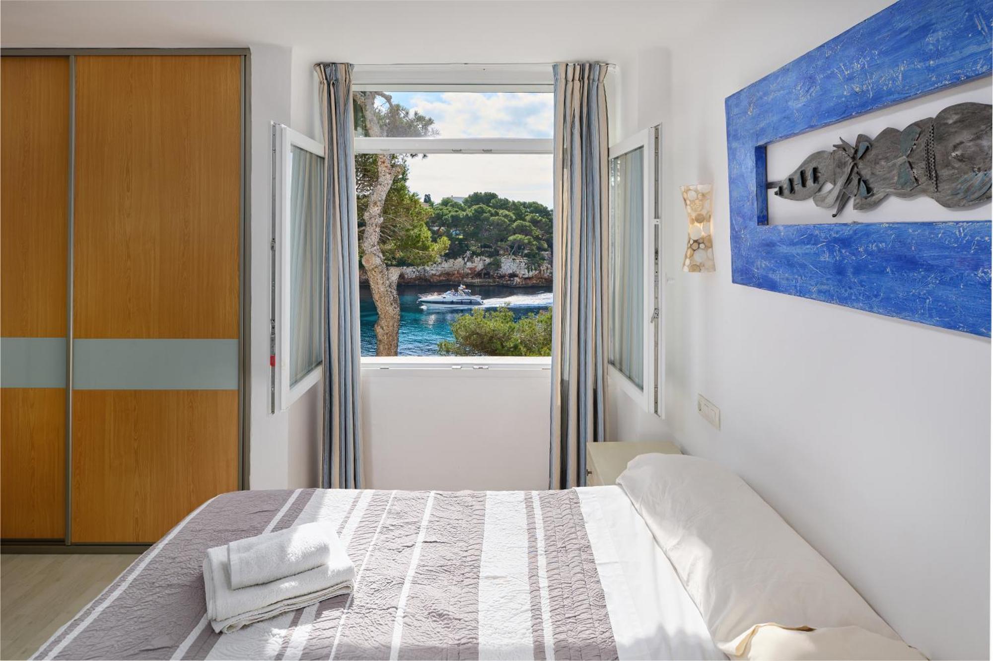 Sea Frontline Apartment 'Ernesto'. Pool. Wifi Santanyí Eksteriør billede