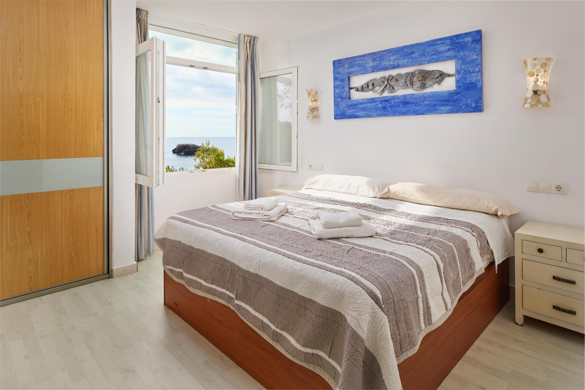 Sea Frontline Apartment 'Ernesto'. Pool. Wifi Santanyí Eksteriør billede